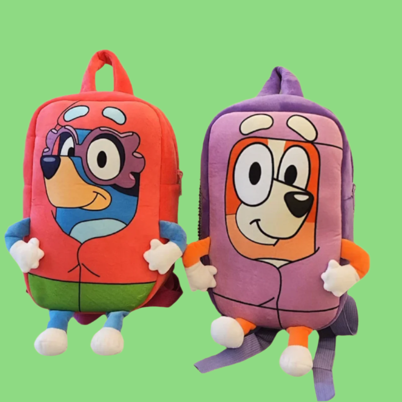 Bluey backpack costume