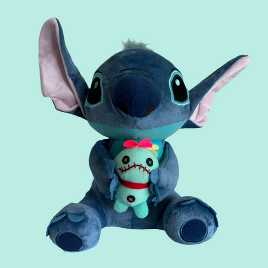 Stich and doll plush